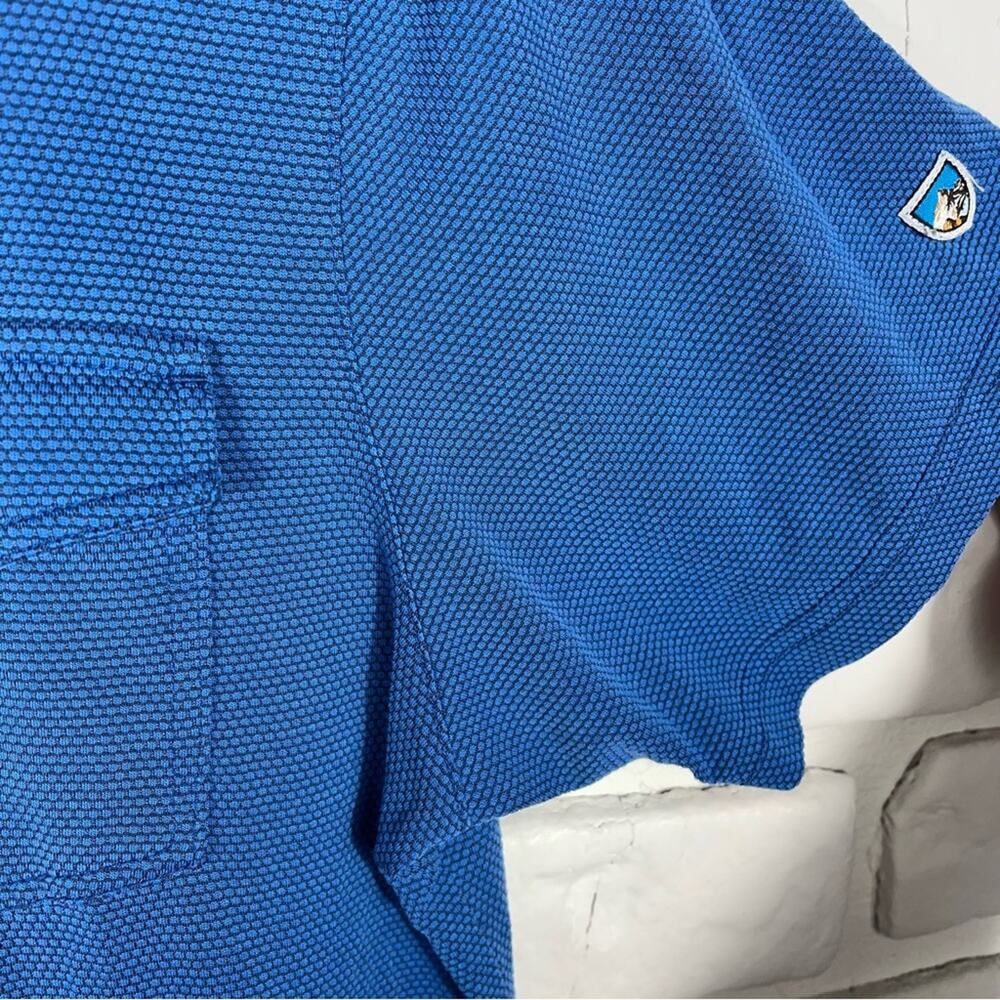 Kuhl Blue Short Sleeve Button Down size Small - Picture 6 of 9